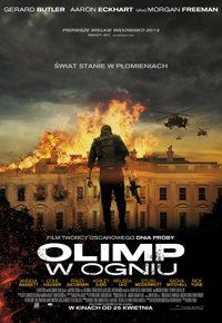 Plakat Filmu Olimp w ogniu (2013)